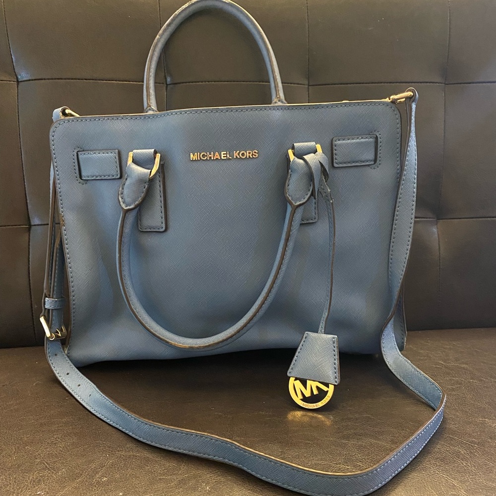Michael Kors Blue Purse